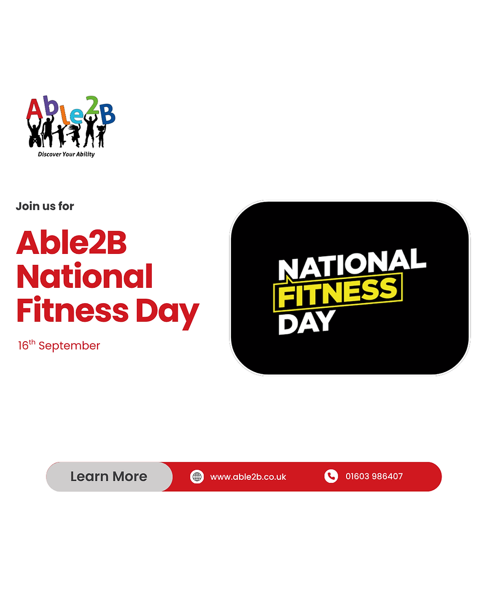 Able2B - National Fitness Day Online Fitness Class