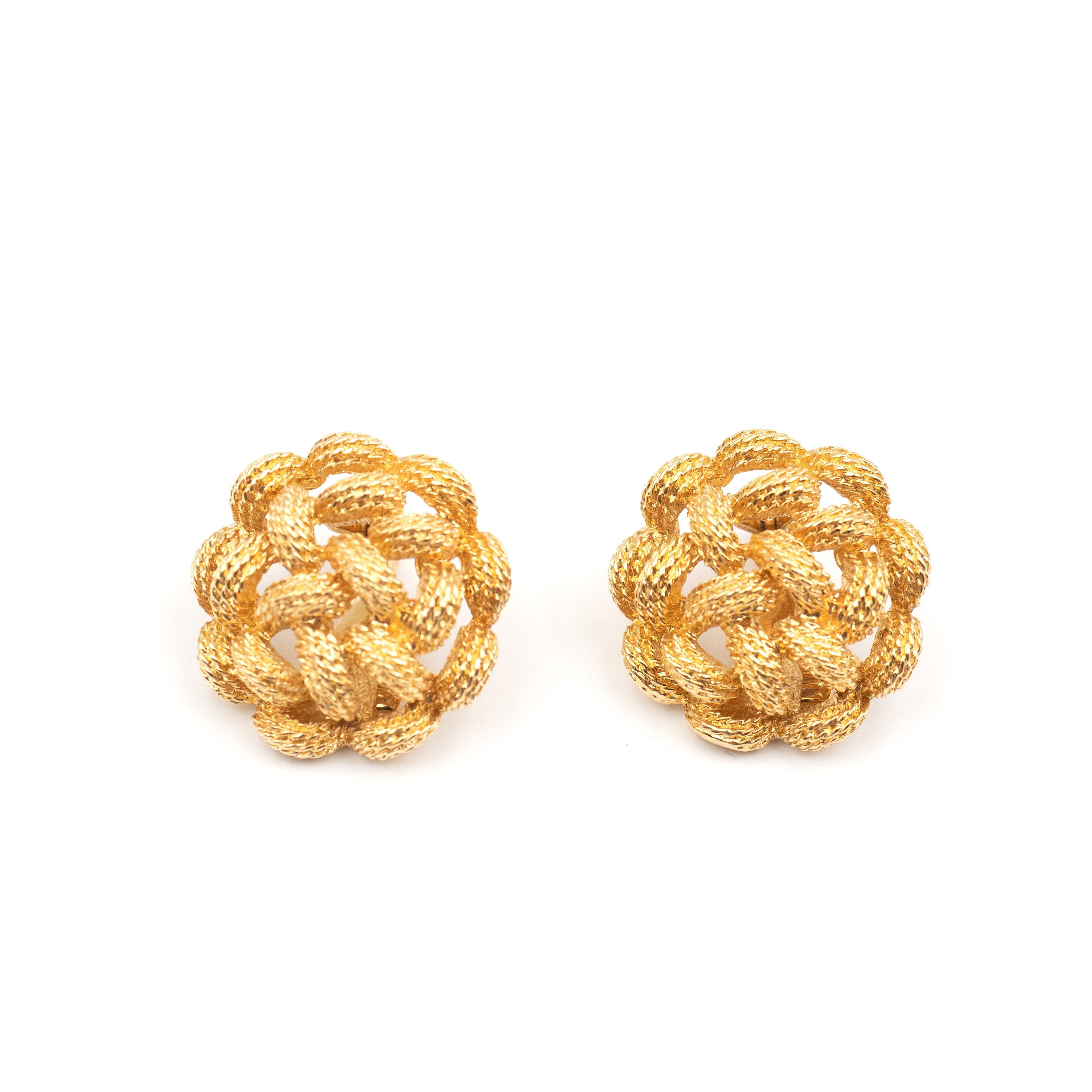 MONET vintage clip on earrings