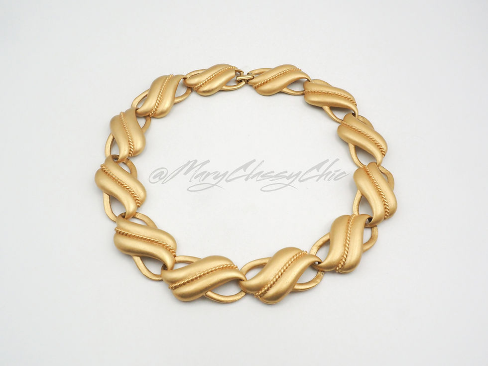 Thumbnail: CAROLEE vintage necklace chocker