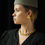 Thumbnail: ANNE KLEIN satin matte squares necklace