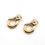 Thumbnail: GIVENCHY vintage pending clip on earrings