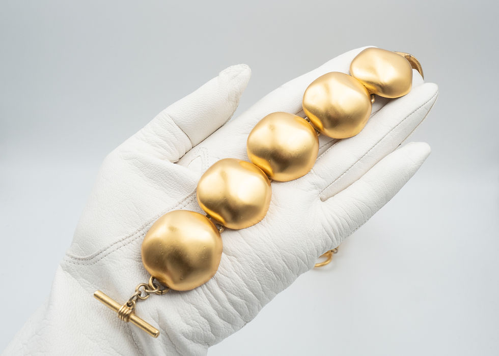 Thumbnail: ANNE KLEIN necklace & earrings jewelry set