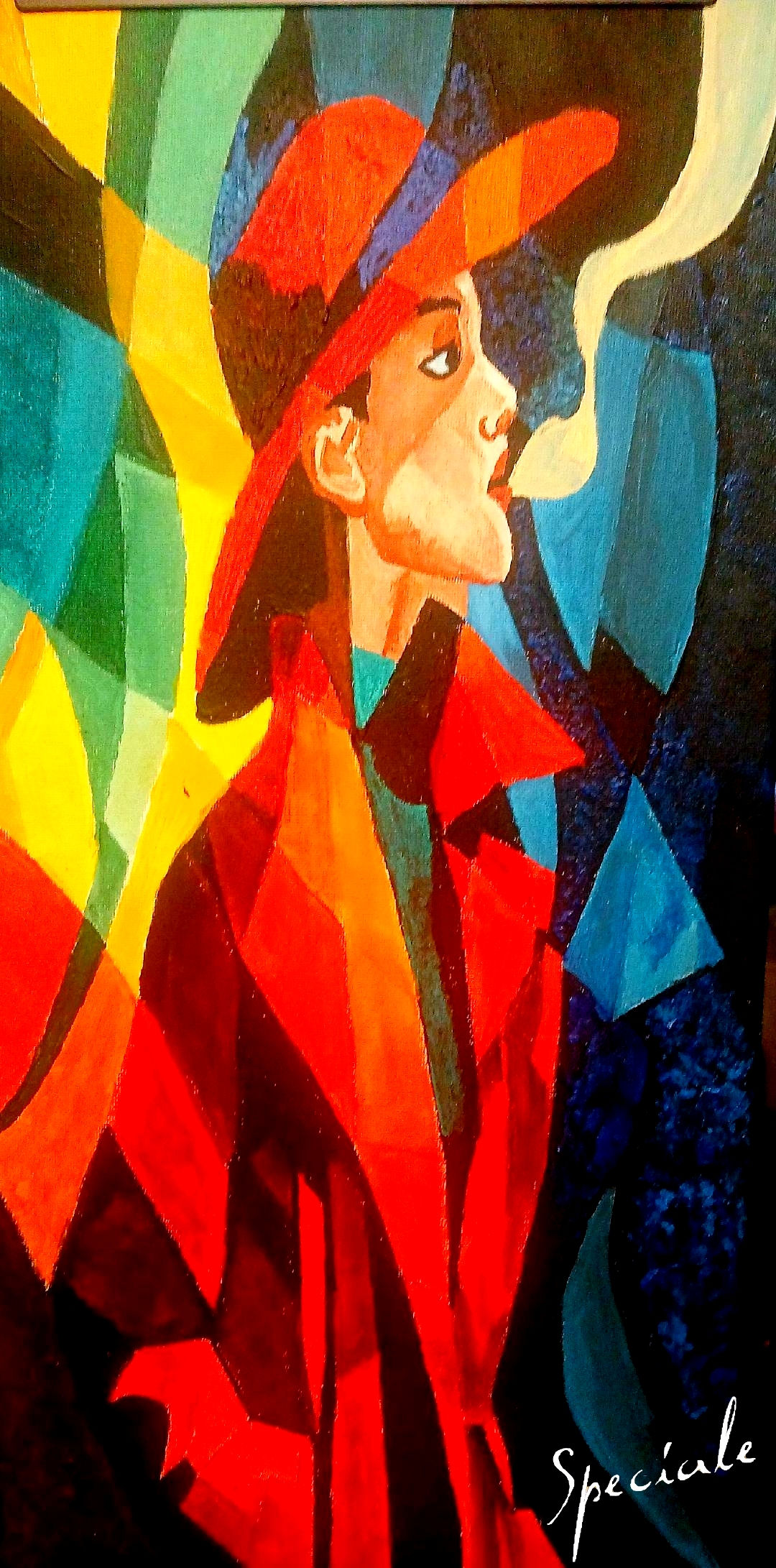 Ladies in Red with Stands