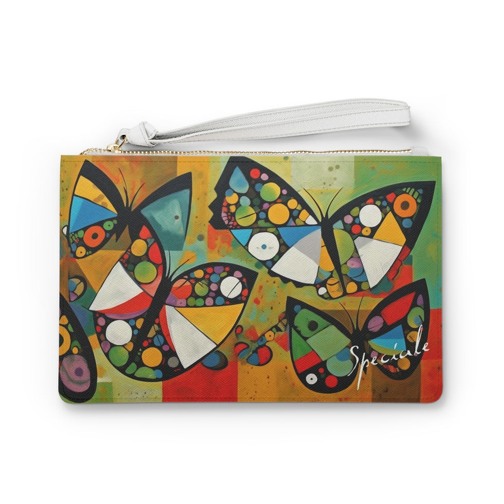 Thumbnail: The Butterfly Collection - "Butterflies in Multifaceted Splendor" -  Clutch Bag