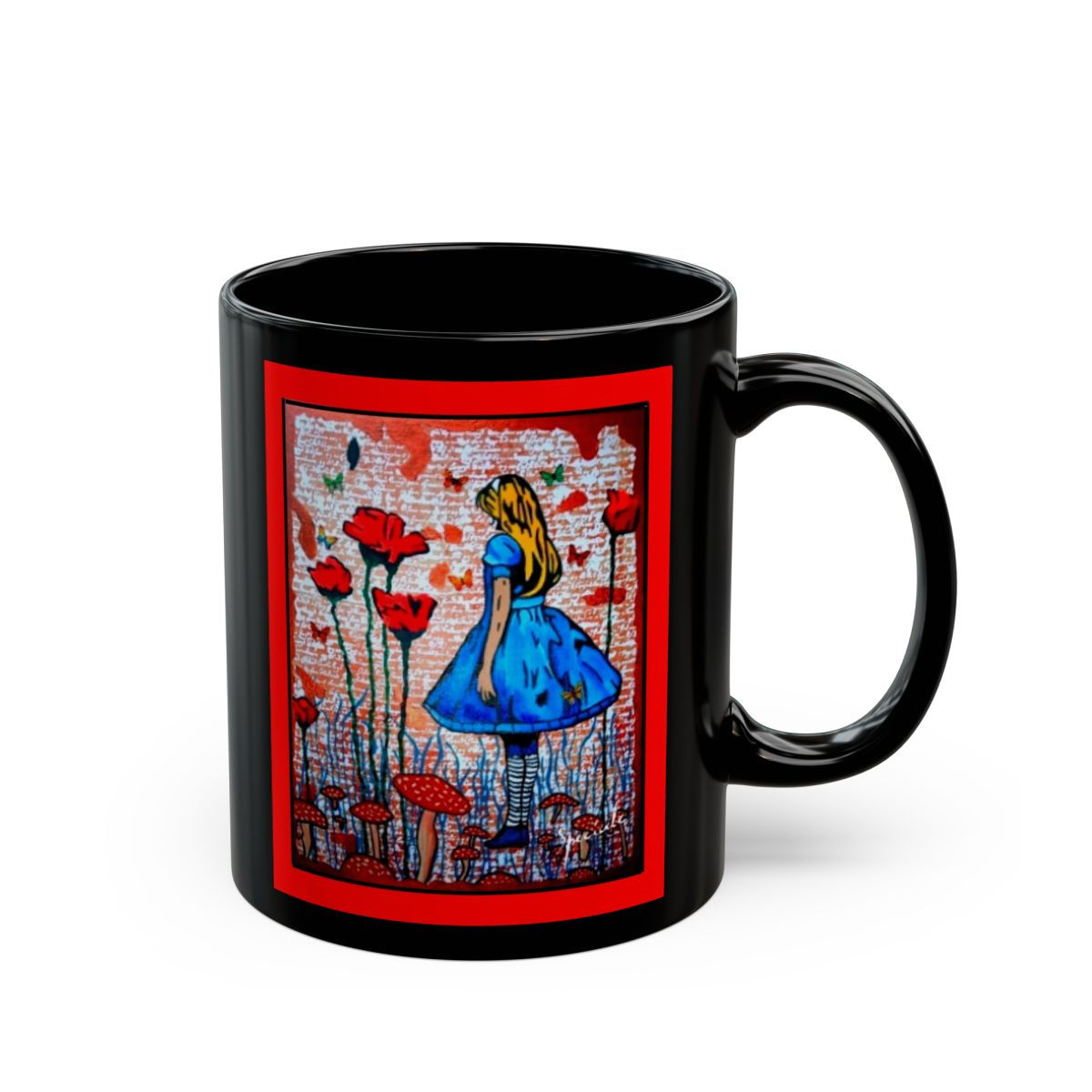 Alice - Black Mug (11oz, 15oz)