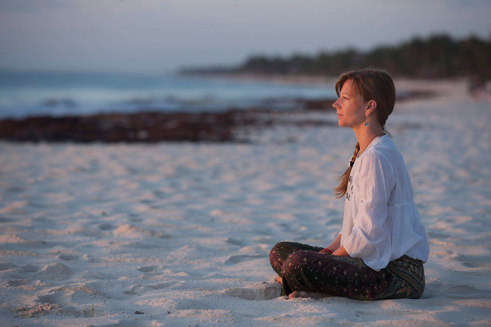 Absorbing the Sunrise ~ Tulum