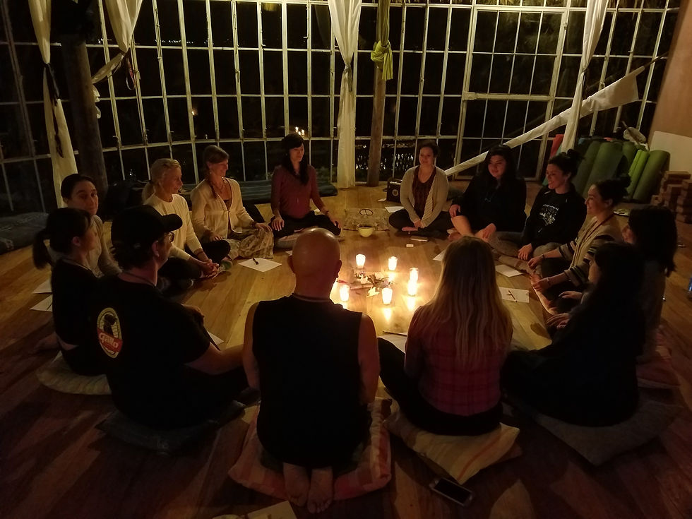 Opening Circle~ Guatemala Retreat