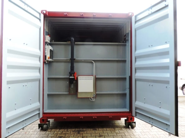 Frontside TIW  50m³ HDPE Sonderbau