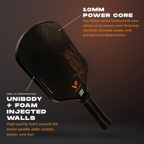 Vatic Pro SAGA Bloom 14mm/16mm Pickleball Paddle | That Pickleball