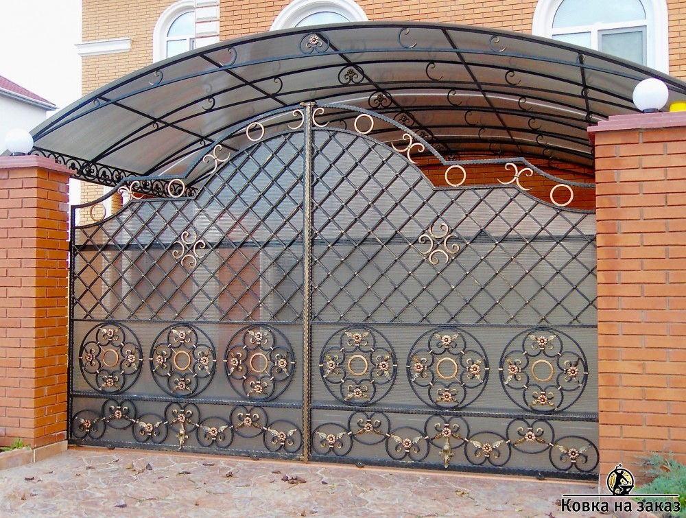 Кованые ворота 49