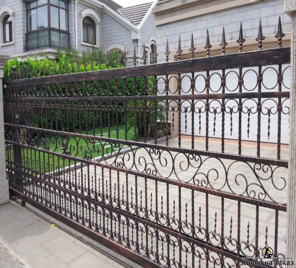 Кованые ворота 57