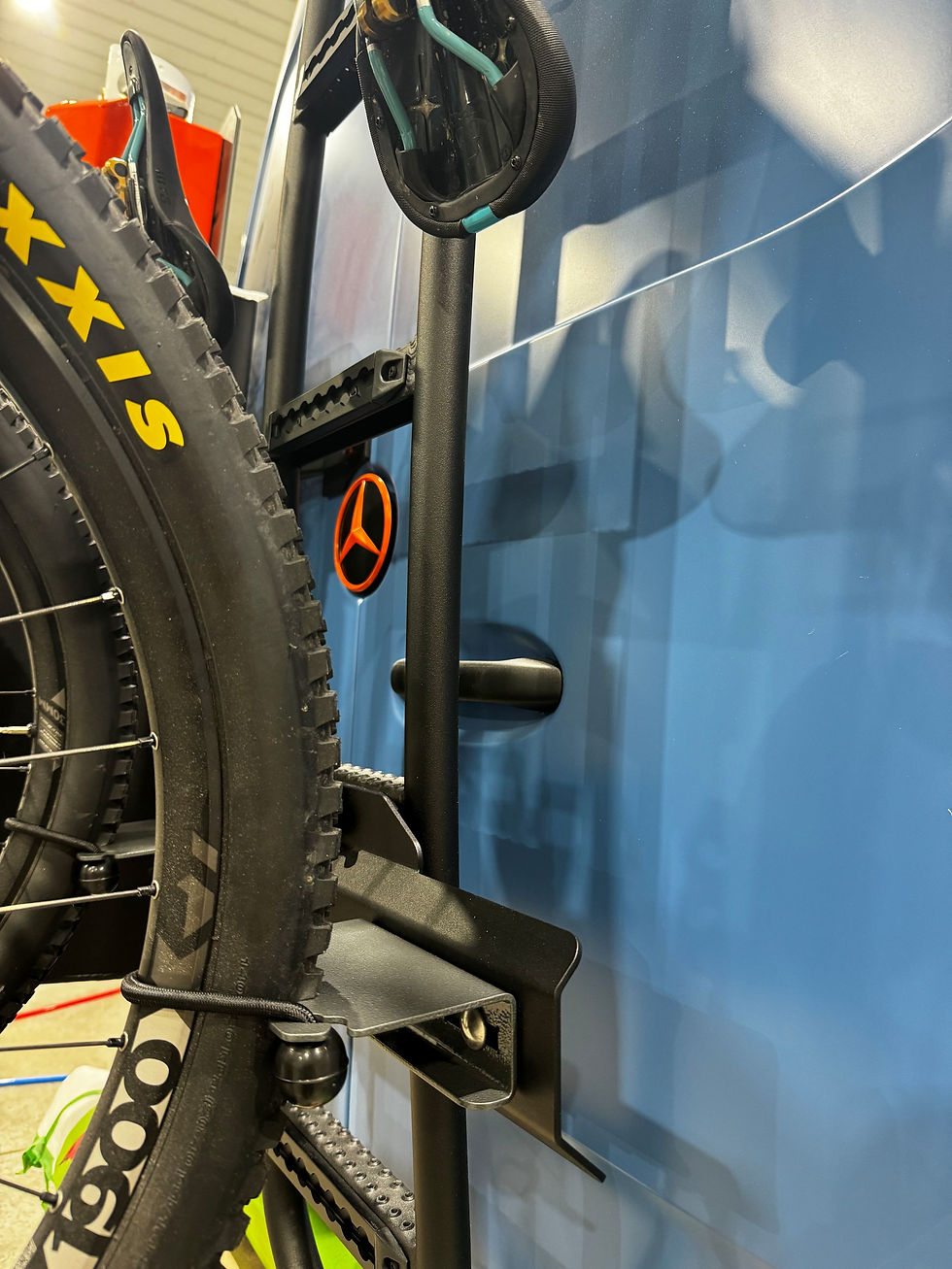 Thumbnail: Double Bike Rack Hanger - Vertical