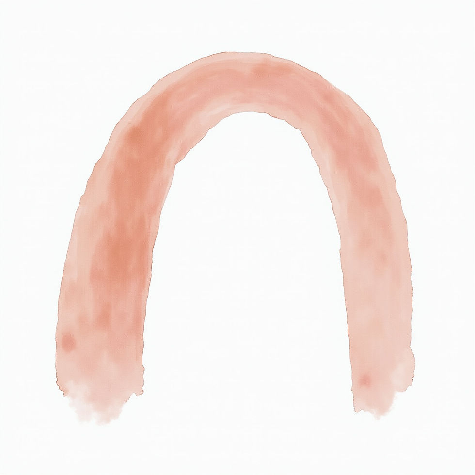 Watercolor Abstract Arch
