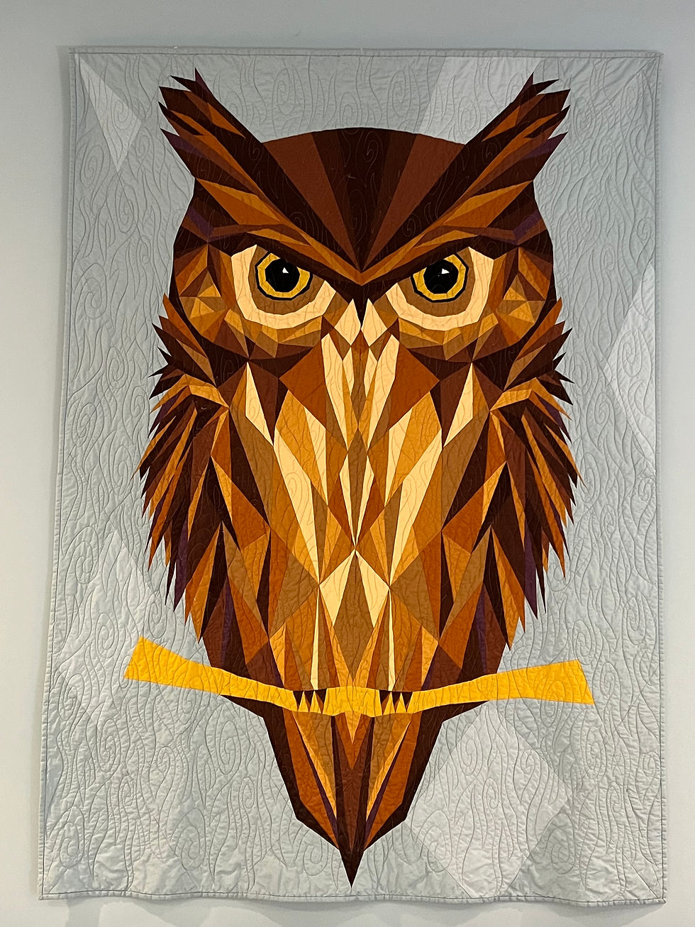 Foundation Paper Pieced Owl Quilt