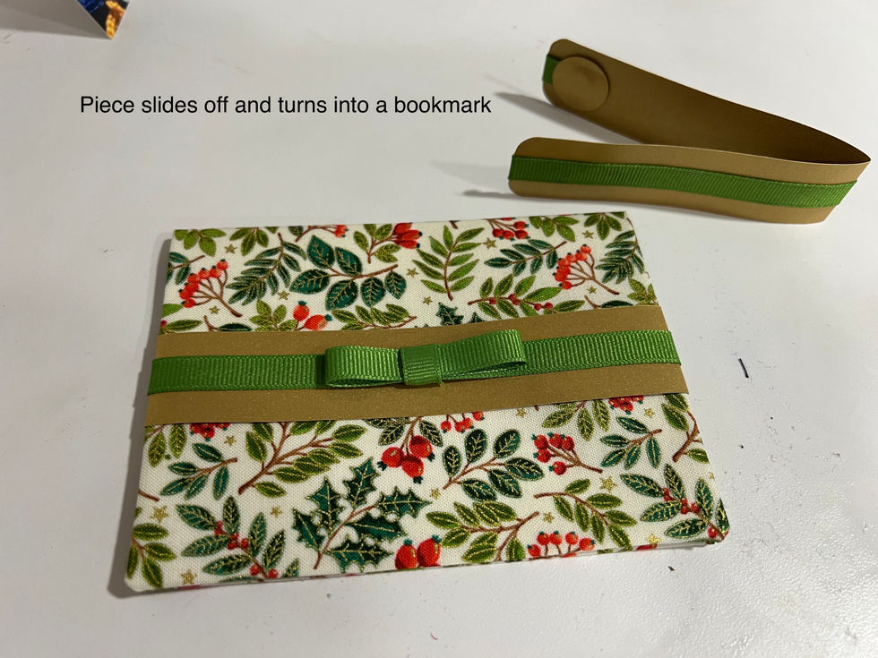 Removable Bookmark Greeting Card
