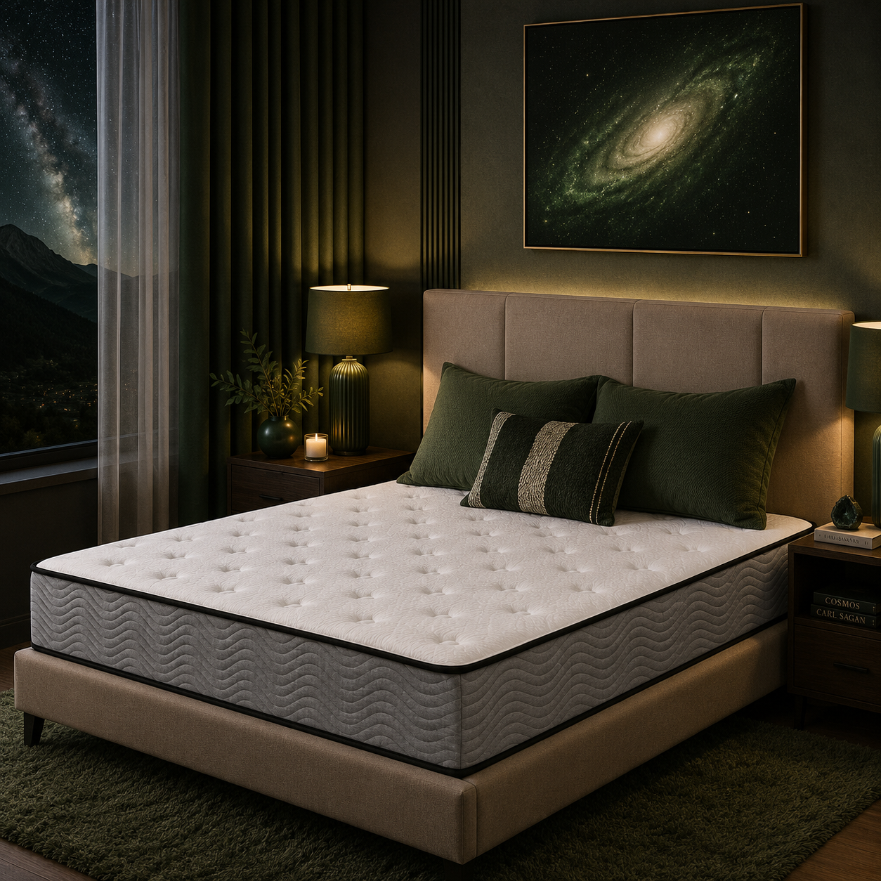 COSMOS 7  Bonnell Spring Mattress - 2 sizes