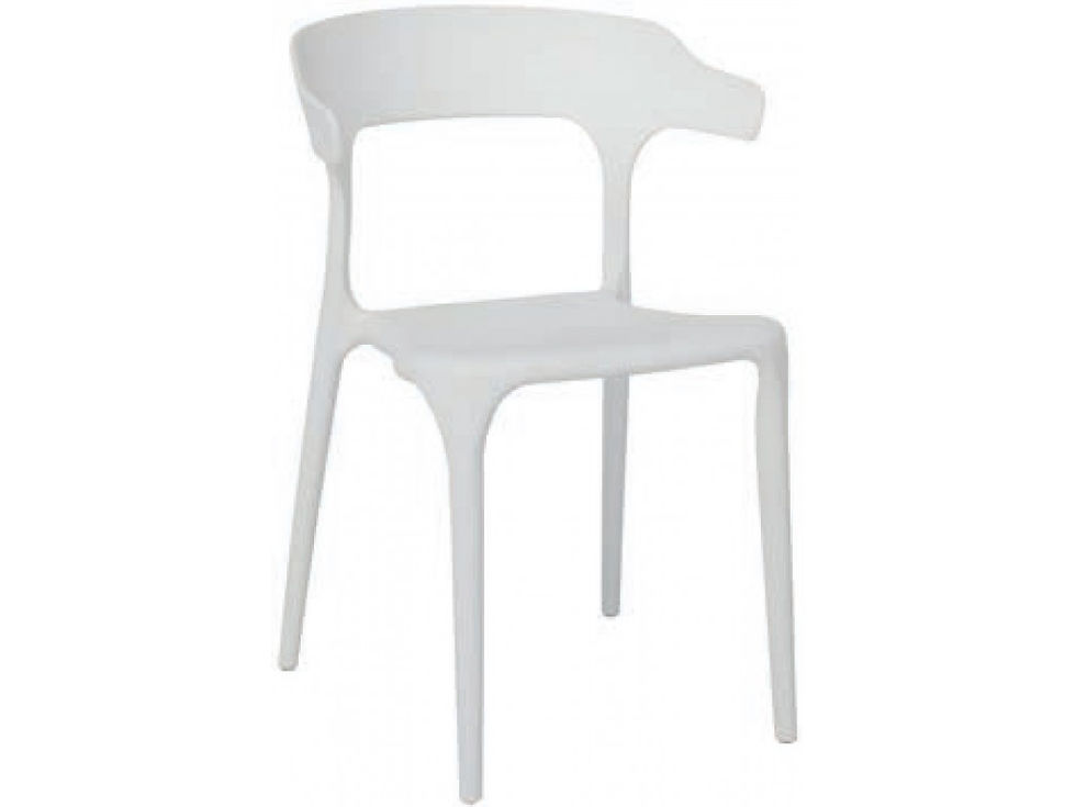 CHICAGO Dining Chair in White