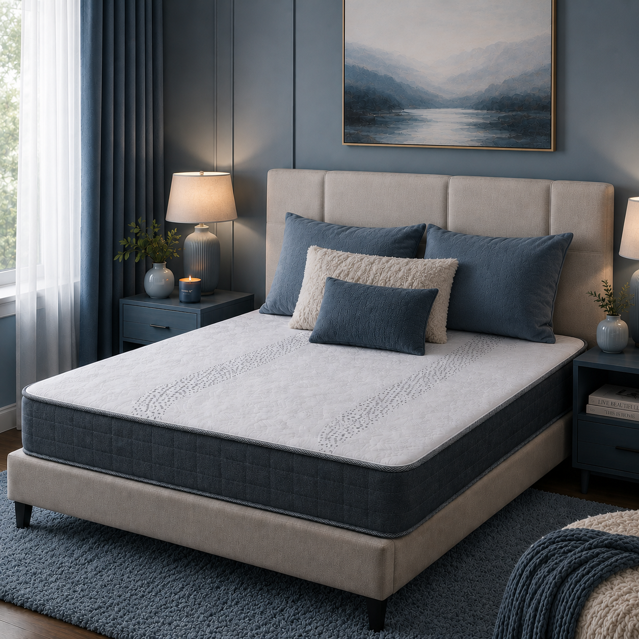 SERENITY Pocket-Sprung & Foam Mattress