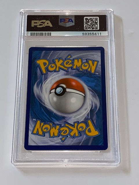 Back of Pokemon Sun & Moon Hidden Fates Noibat Holo 2019 PSA 9
