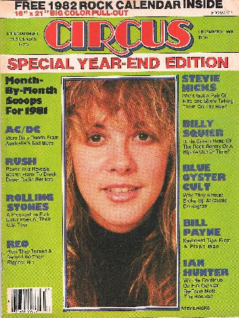 Circus Magazine December 31, 1982