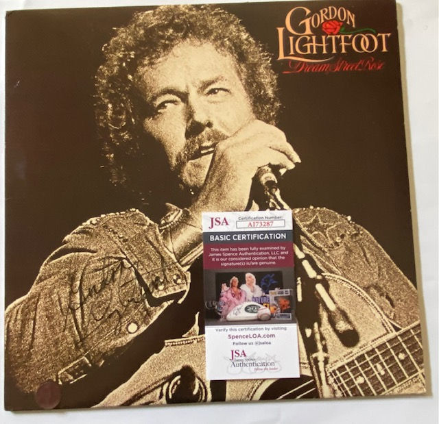 Thumbnail: Gordon Lightfoot Autographed Album (JSA)