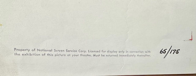 Thumbnail: Elvis Presley Original Tickle Me Movie Theater Poster 1968