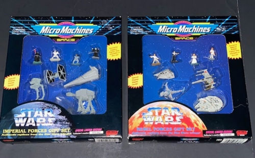 Star Wars Micro Machines Limited Edition Rebel and Imperial Forces Sets 1994