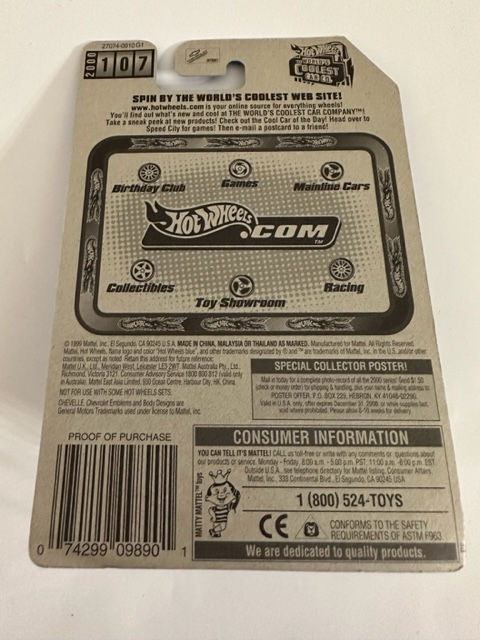Thumbnail: Back of card
