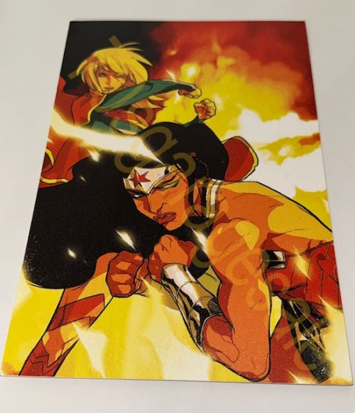 DC Comics Iridescent Art Print Supergirl Wonder Woman