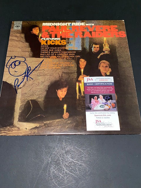 Thumbnail: Paul Revere and The Raiders Autographed Album (JSA)
