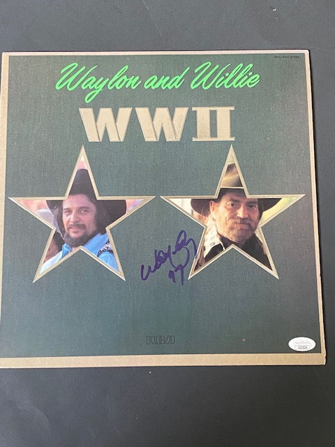 Willie Nelson Autographed Album (JSA)