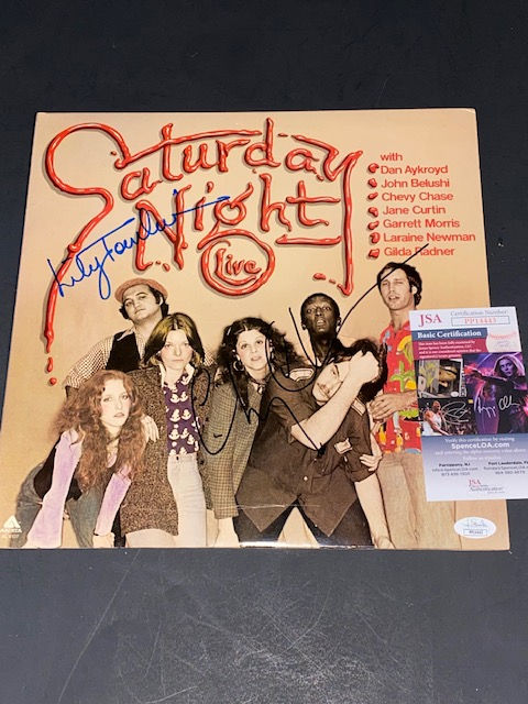 Thumbnail: Chevy Chase Lily Tomlin Autographed Album Saturday Night Live (JSA)
