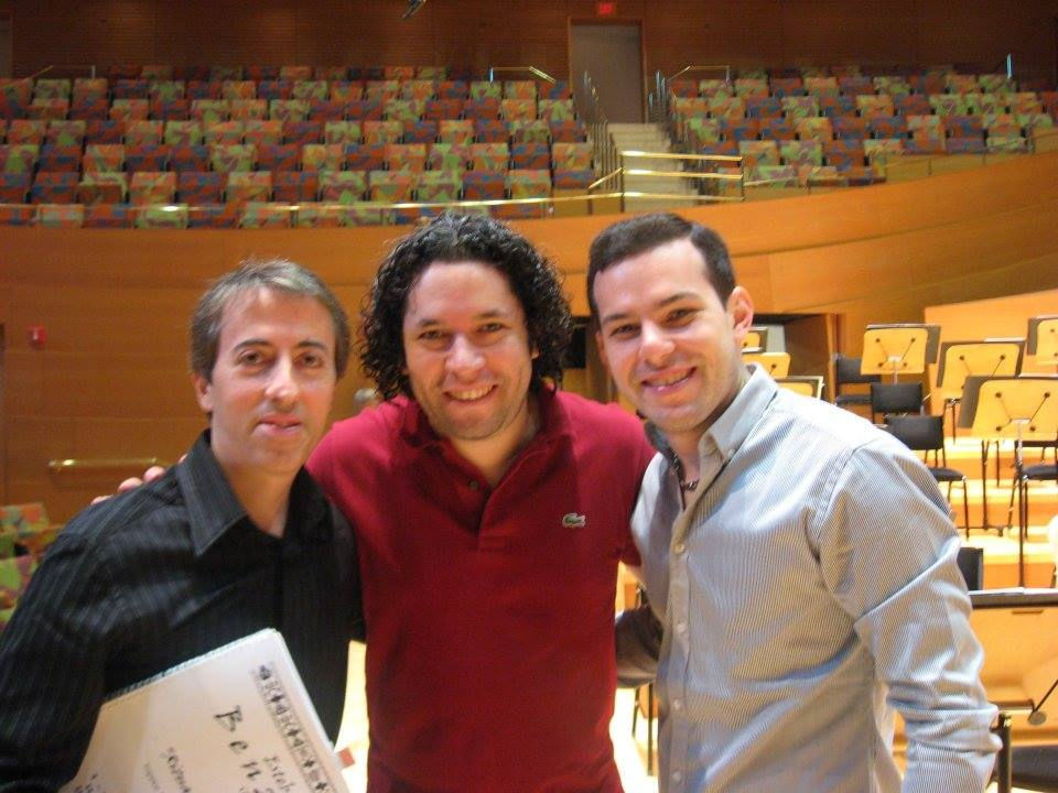 Esteban Benzecry and Gustavo Dudamel