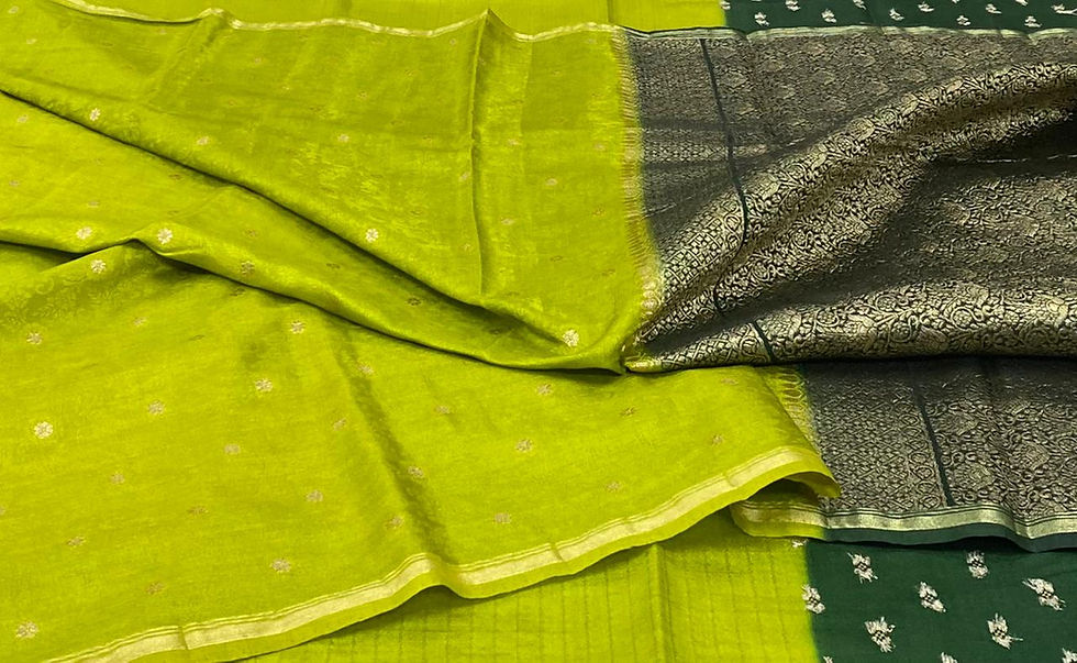 Thumbnail: Embose Mysore Silk