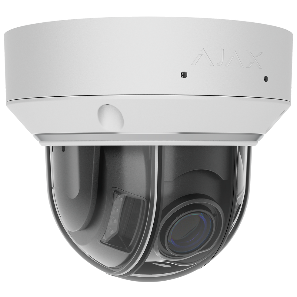 Cámara IP Domo 8 Mpx Ajax - 1/2.8" Progressive Scan CMOS - Lente varifocal…