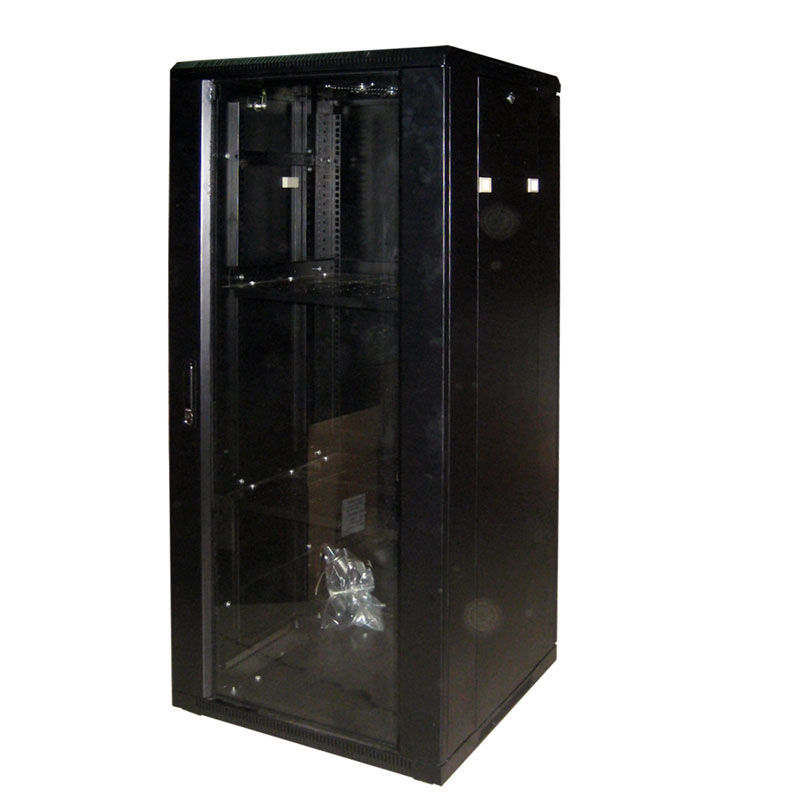 Armario Mural Rack de 27U de altura y tamaño exterior en mm de 600 (Ancho) x…