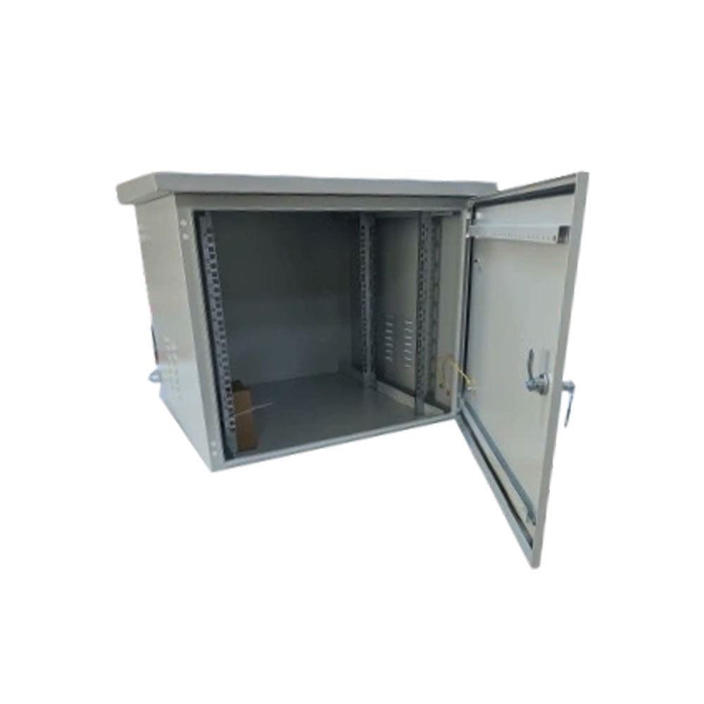 Armario rack 19"" de exterior 6U con ventilación, bandeja y protección IP55…