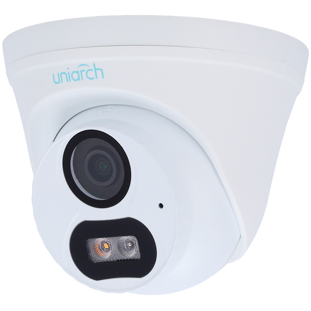 Cámara Turret IP Uniview-Uniarch - 4 MP | Lente 2.8 mm - IR 30 m | DWRD -…