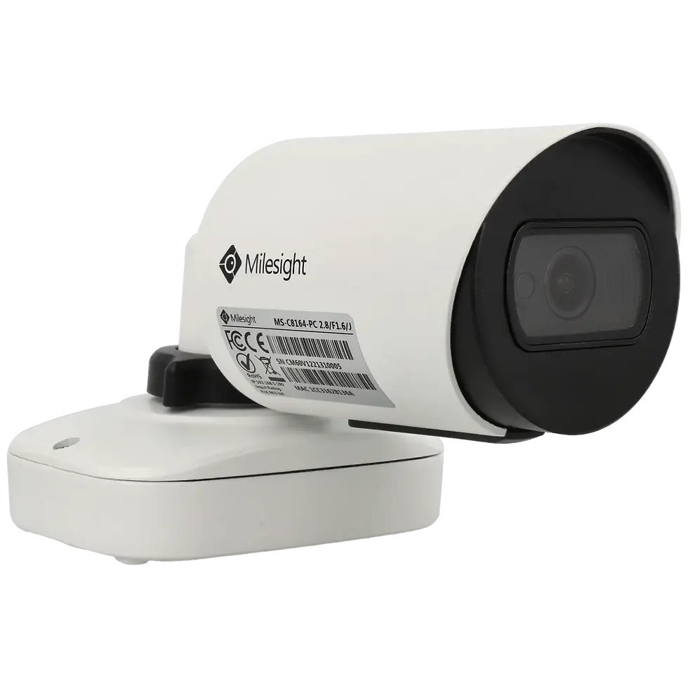 Cámara bullet IP de 5 Mpx y óptica fija
