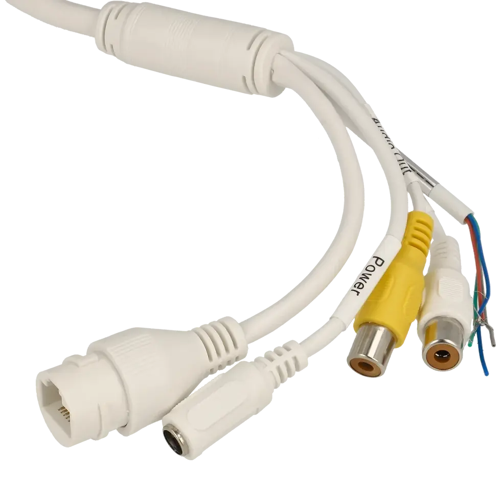 Cámara minidomo IP de 4 Mpx y óptica fija
