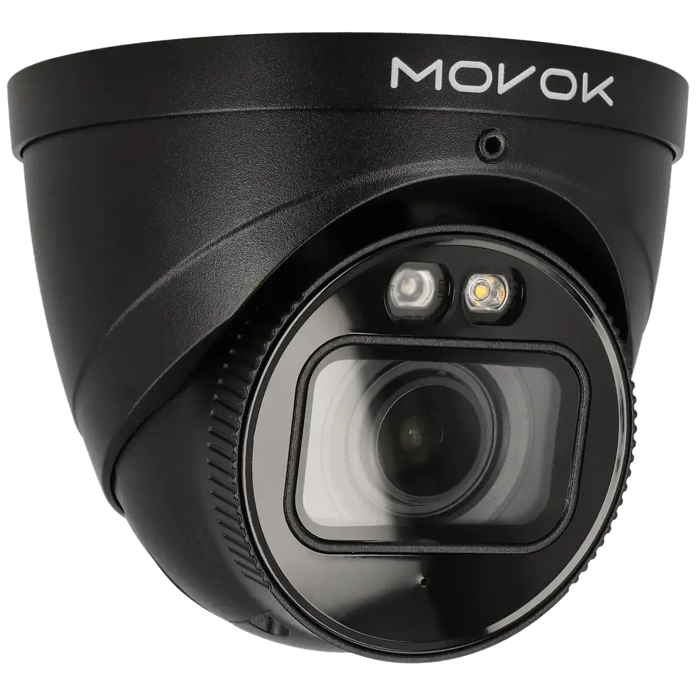 Cámara minidomo IP de 8 Mpx y óptica varifocal motorizada (zoom)