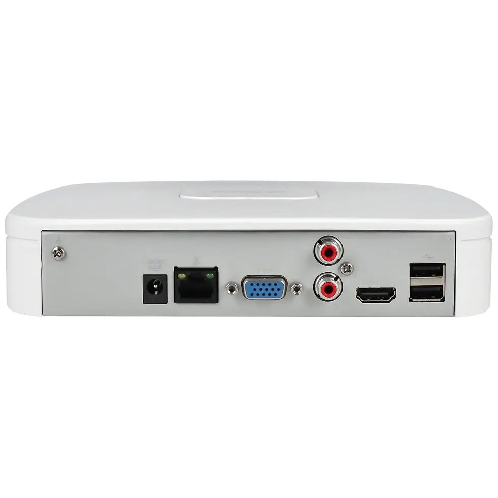 Grabador IP de 8 canales y 12 Mpx de resolución máxima