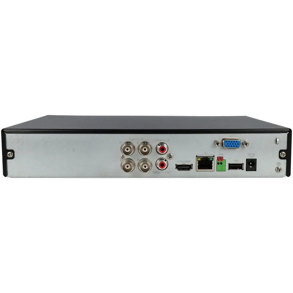 Grabador 5 en 1 (HD-CVI, HD-TVI, AHD, analógico e IP) de 4 canales y 8 Mpx de…