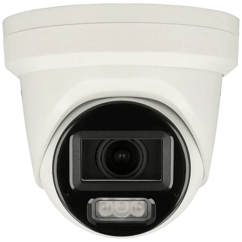 Cámara minidomo IP de 8 Mpx y óptica varifocal motorizada (zoom)