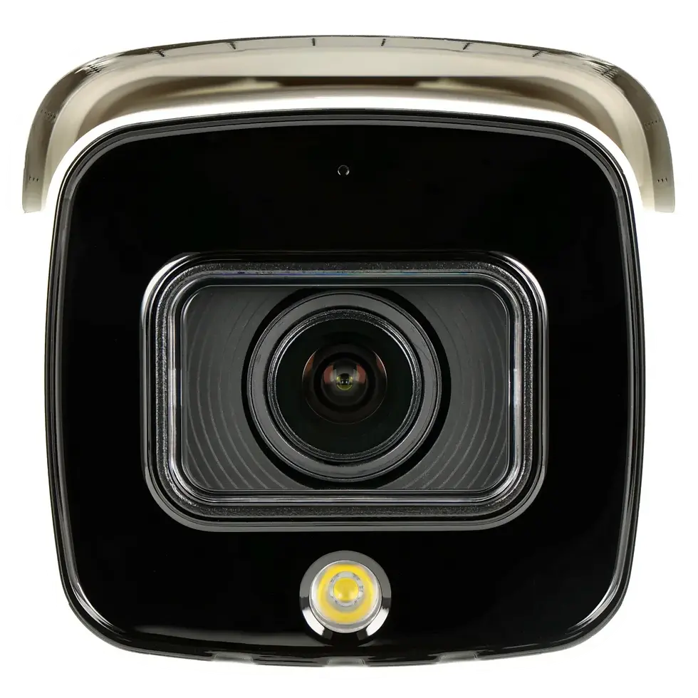 Cámara bullet IP de 8 Mpx y óptica varifocal motorizada (zoom)