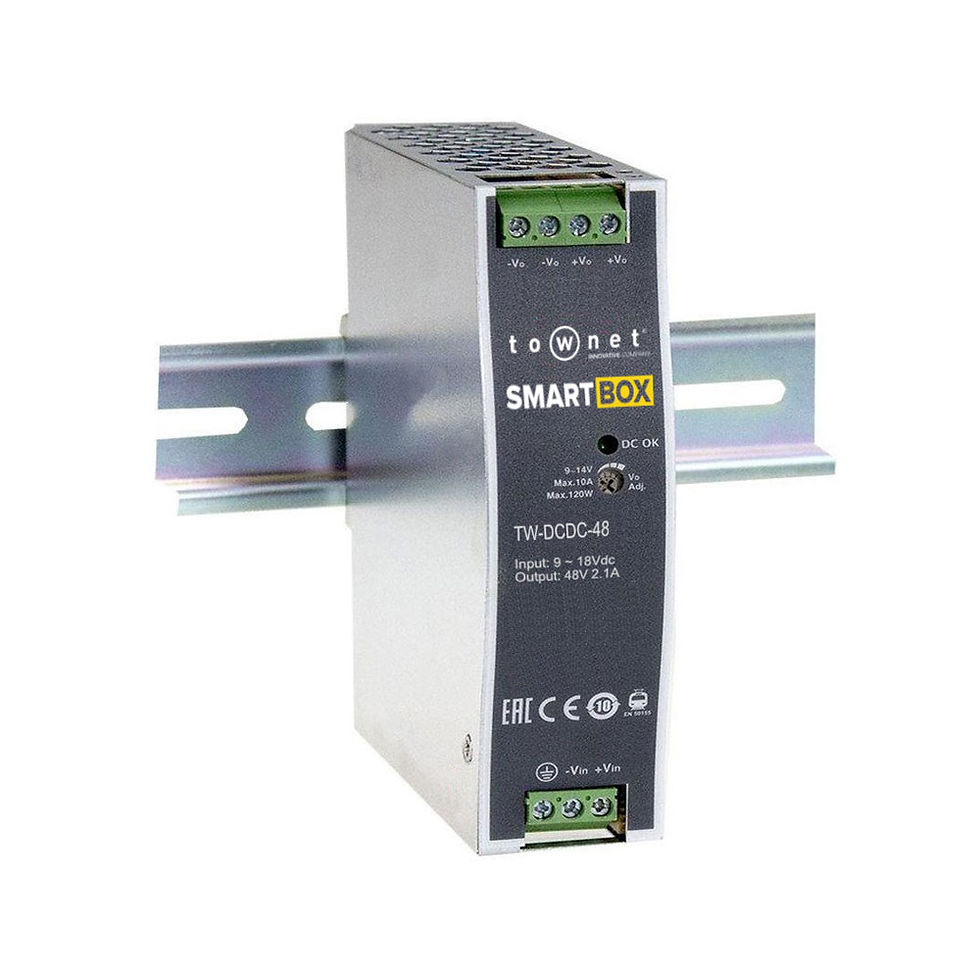 Conversor 12V CC - 24V CC industrial TW-DCDC24