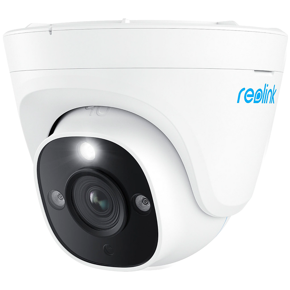 Reolink Cámara Turret IP 8MP P344 PoE - 12MP Ultra HD @ 25FPS - PoE / Luz LED…