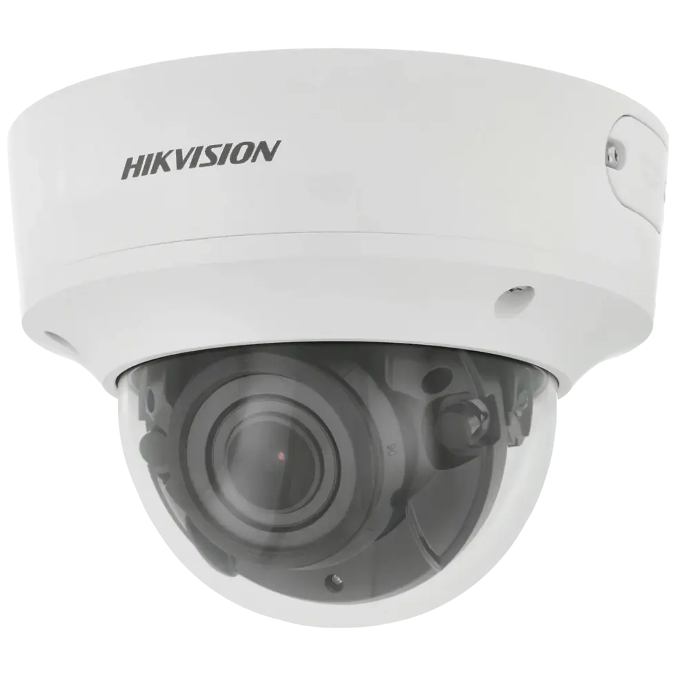 Cámara minidomo IP de 4 Mpx y óptica varifocal motorizada (zoom)