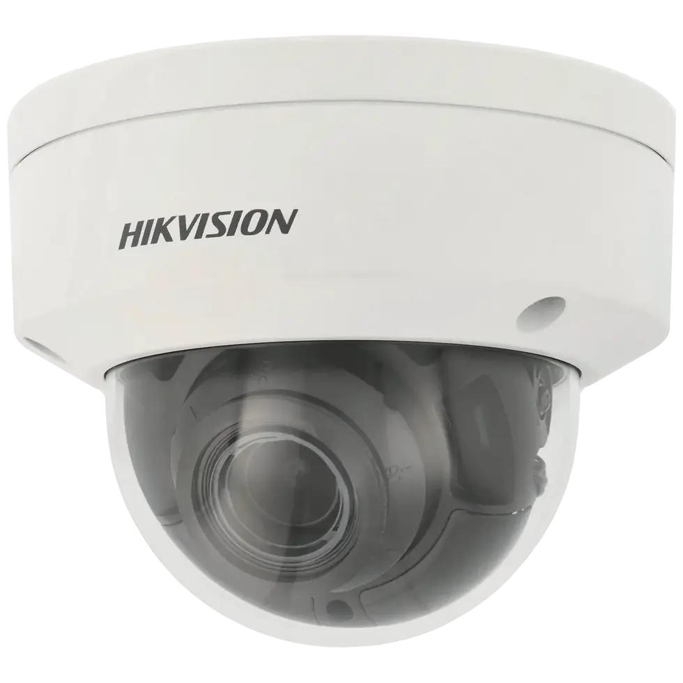 Cámara minidomo IP de 4 Mpx y óptica varifocal motorizada (zoom)
