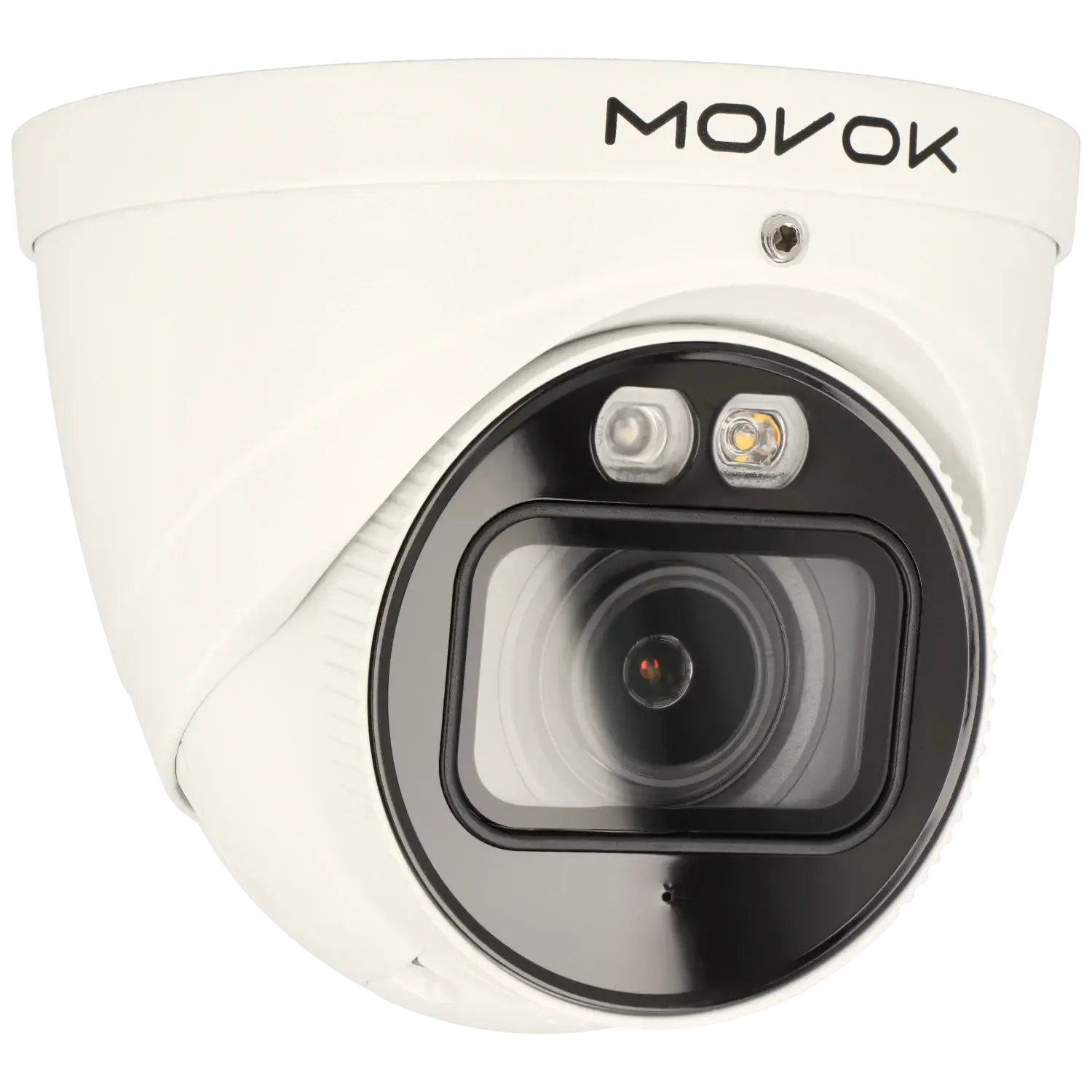 Cámara minidomo IP de 5 Mpx y óptica varifocal motorizada (zoom)
